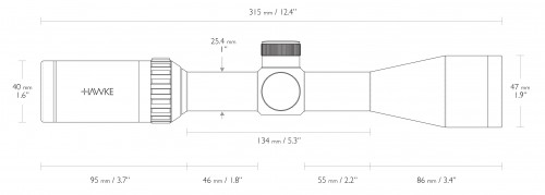 Hawke Vantage 3-9x40