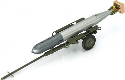 ICM WWII German Torpedo Trailer (1:48)