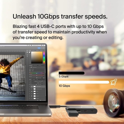 Belkin Connect USB-C to 4-Port USB-C Hub