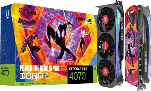 ZOTAC GeForce RTX 4070 AMP AIRO SPIDER-MAN