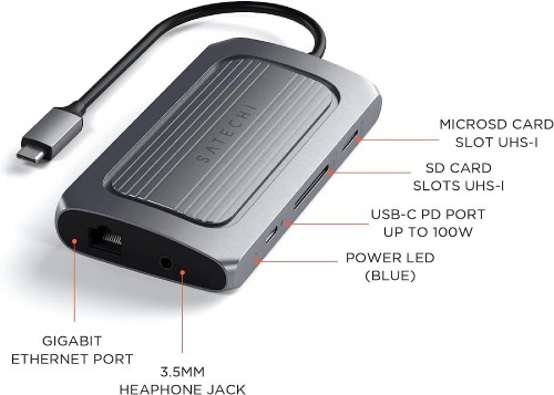 Satechi USB-4 Multiport Adapter with 8K HDMI