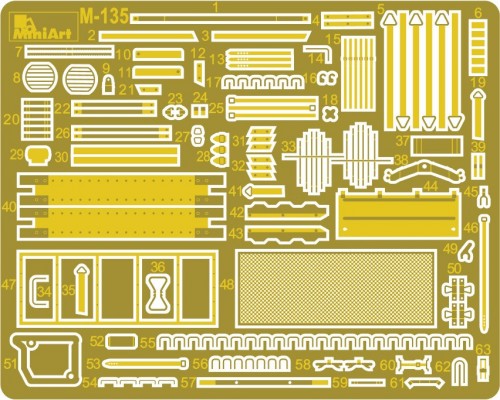 MiniArt Egyptian T-34/85. Interior Kit (1:35)