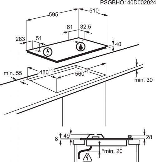 Zanussi ZGH 66424 XS