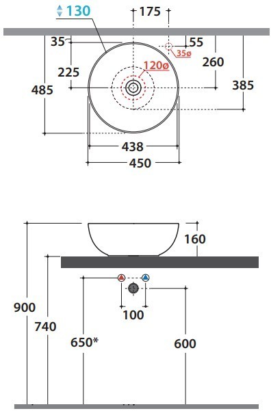 Globo T-Edge B6T45BI