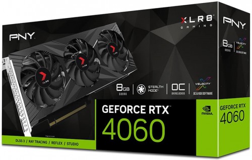 PNY GeForce RTX 4060 8GB OC XLR8 Gaming VERTO EPIC-X