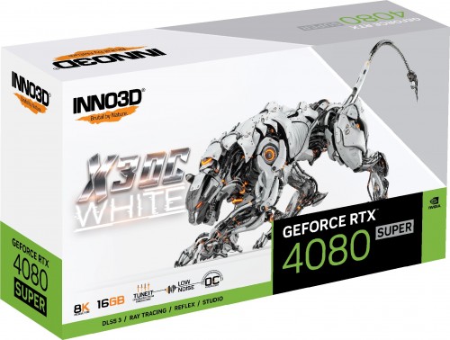 INNO3D GeForce RTX 4080 SUPER X3 OC WHITE