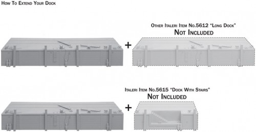 ITALERI Long Dock (1:35)