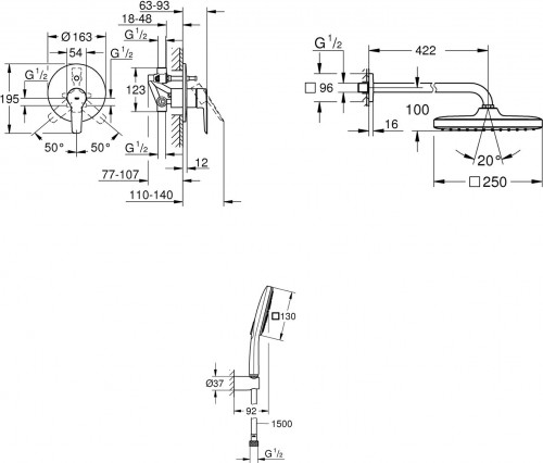 Grohe Start QuickFix UA25183007
