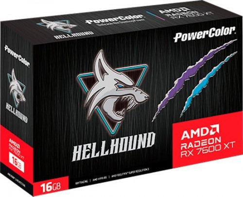 PowerColor Radeon RX 7600 XT Hellhound