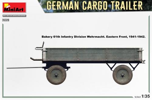 MiniArt German Cargo Trailer (1:35) 35320