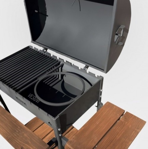 Vesuvi BBQ Wood 600