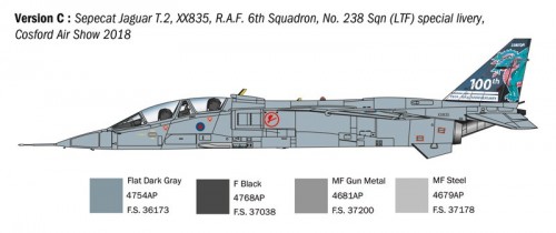 ITALERI Jaguar T.2 R.A.F. Trainer (1:72)