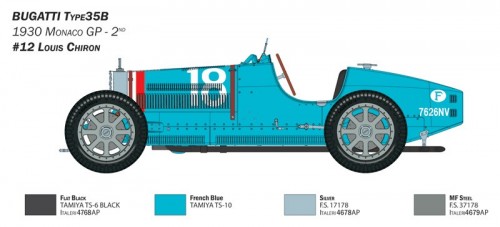 ITALERI Bugatti Type 35B (1:12)