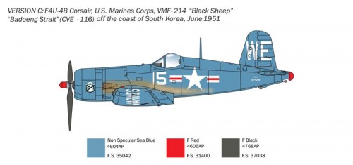 ITALERI F4U-4 Corsair (1:72)