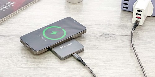 Verbatim 5000 Magnetic Wireless Power Pack