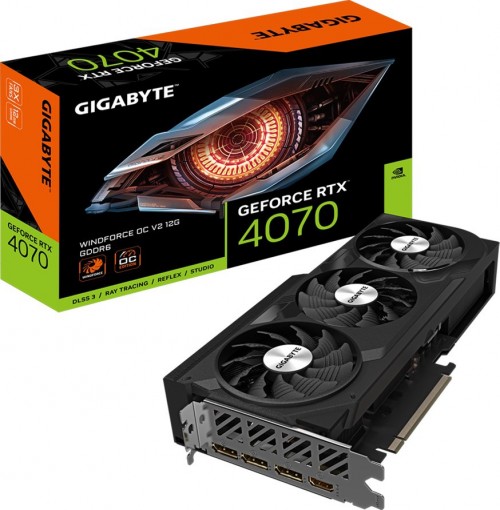 Gigabyte GeForce RTX 4070 WINDFORCE OC V2 12G