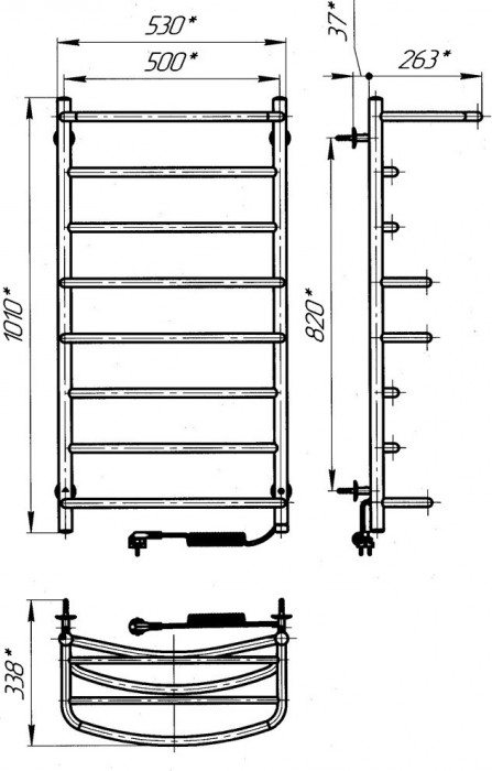 LARIS Euroflesh Shelf E R 500x1000 73207781