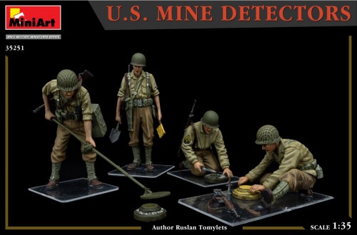 MiniArt U.S. Mine Detectors (1:35)