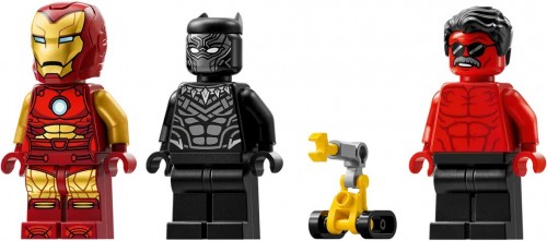 Lego Iron Man Car and Black Panther vs Red Hulk 76310