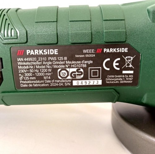 Parkside PWS 125 I8