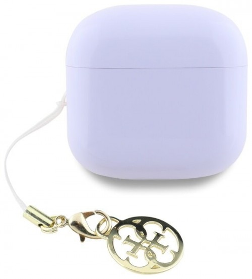 GUESS Glossy Effect Printed Classic Logo & Charm