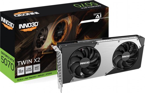 INNO3D GeForce RTX 5070 TWIN X2