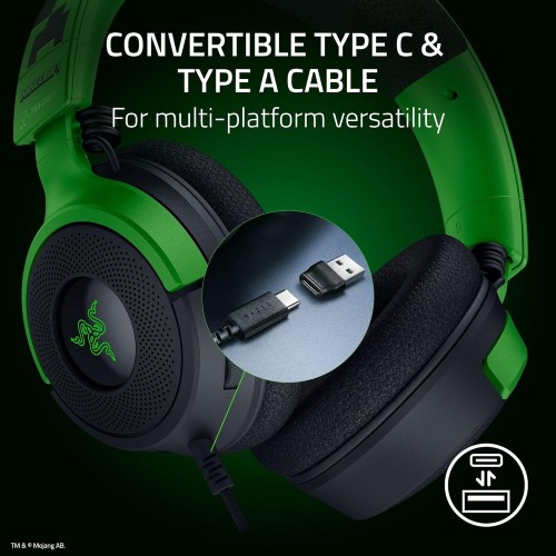 Razer Kraken V4 X Minecraft Edition