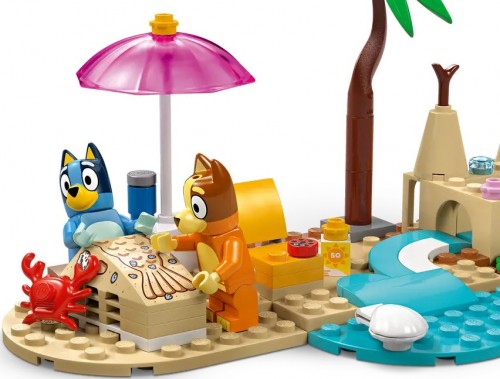Lego Blueys Beach and Family Car Trip 11202