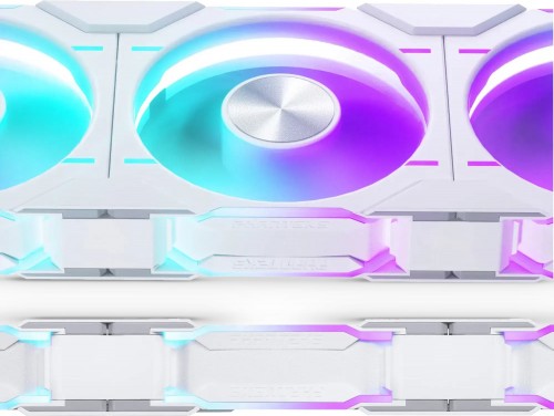 Phanteks D30 PWM 140mm Regular Airflow White Fan 3 Pack