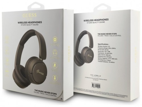 GUESS Metal Logo Script