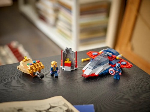 Lego Captain America vs Thanos 76319