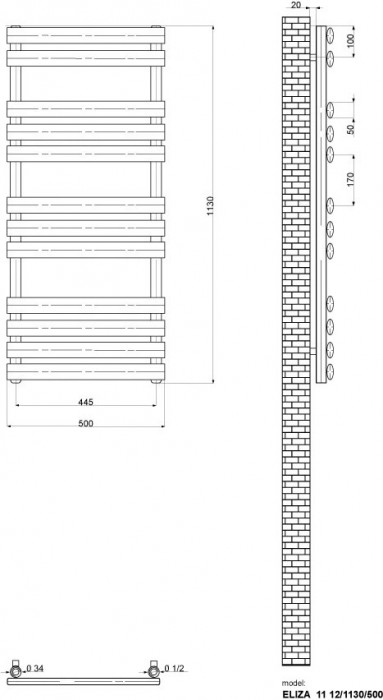 Ideale Eliza 11 12/1130/500