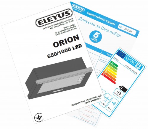 ELEYUS Orion 650 LED 60 BL