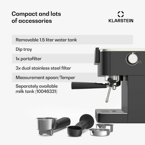 Klarstein SteelPresso Touch