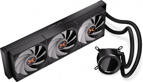 KRUX HydroGlance 360 ARGB LCD Black