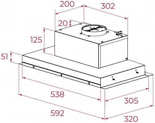 Teka Integra GFI 63030 KOS BK