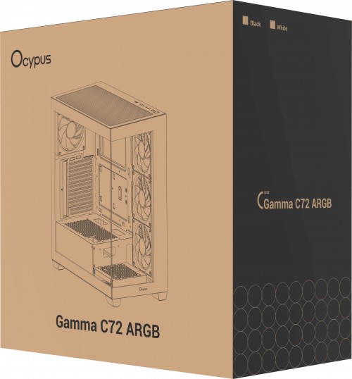 Ocypus Gamma C72 ARGB White
