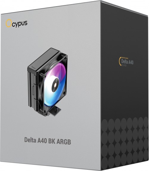 Ocypus Delta A40 ARGB Black