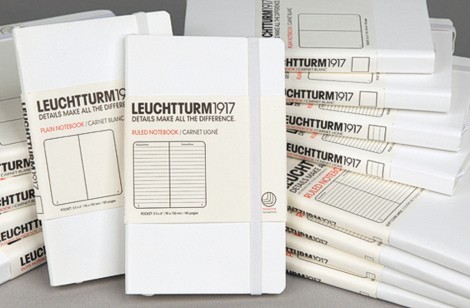 Leuchtturm1917 Ruled Notebook White