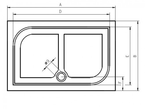 RIHO Kolping DB36 140х90