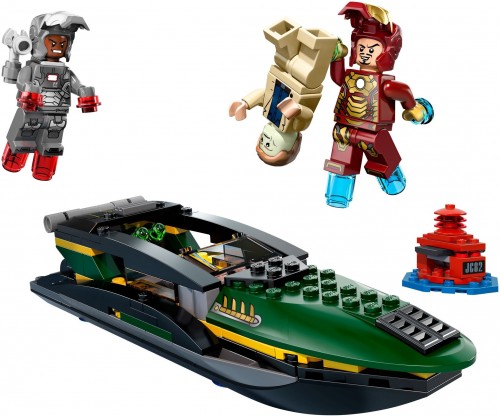 Lego Iron Man Extremis Sea Port Battle 76006