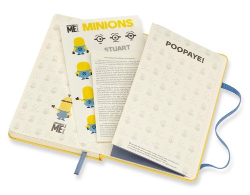 Moleskine Minions Ruled Pocket Yellow