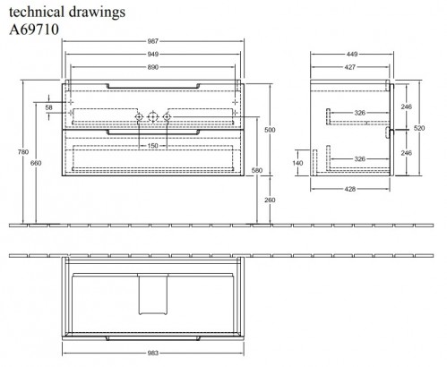 Villeroy & Boch Subway 2.0 100/2