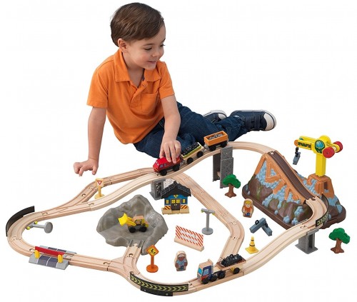 KidKraft Bucket Top Construction Train Set 17805