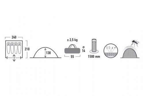 High Peak Monodome XL 4