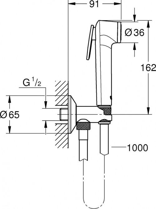 Grohe Tempesta-F Trigger Spray 30 26358