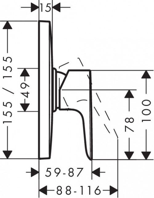 Hansgrohe Talis E 71768