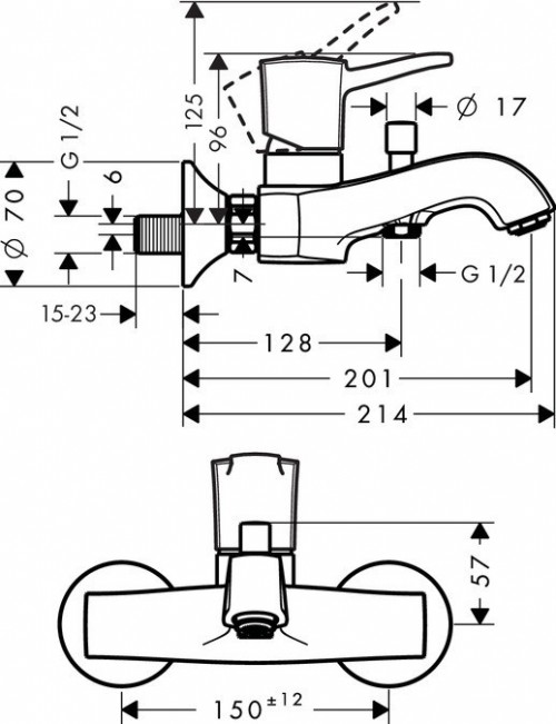 Hansgrohe Metropol Classic 31340