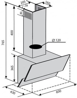 VENTOLUX Romania 60 BK 750 PB