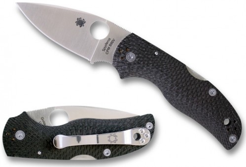 Spyderco Native 5 Fluted Carbone Fiber